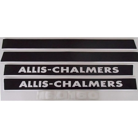 Aftermarket Hood Decal Set Fits Allis Chalmers 160 AC160